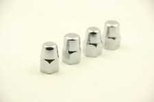Bicycle Bike Acorn Axle Nuts Hub Nuts 3/8 x 26tpi Chrome 4pc