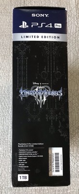 PlayStation 4 PS4 Pro 1TB Console Kingdom Hearts Limited Edition