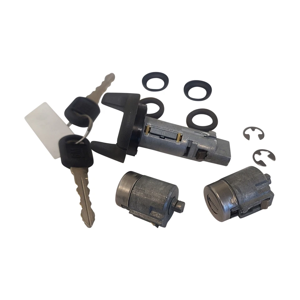 Nuevo juego de cilindro de encendido y cerradura de puerta OEM para GMC Jimmy 1998 con llaves GM Foto 2 de 4