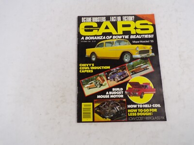 October 1981 Cars Hi-Performance Octane Boosters Fact Or Fiction? A Bonanza Of