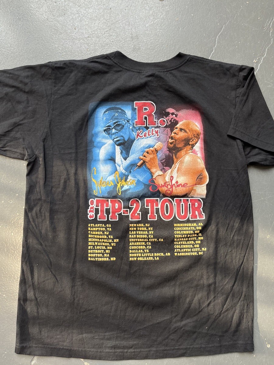 Vintage R Kelly Rap Tee Boot 2002 Tour Hip Hop Rap Tee X Vintage R Kelly Rap Tee Boot 2002 Tour Hip Hop Rap Tee X