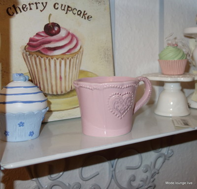 Clayre & Eef Aufbewahrung Muffin Dose CUPCAKE Shabby Deko Landhaus Geburt  Junge | eBay.de