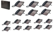 NEC DSX40 PHONE SYSTEM 6 34B 10 22 BUTTON DISPLAY PHONES DSX