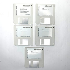 Microsoft Works v.3.0 1992 Apple Macintosh Computer Software 5 3.5" Floppy Disks