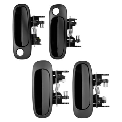 4Pcs Outer Door Handles For 1998-1999 Toyota Corolla 1.8L Left