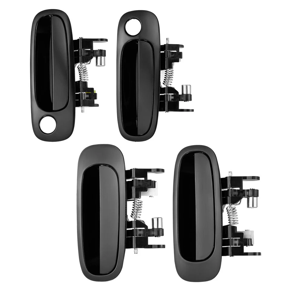 4X Exterior Outside Door Handles For 98-02 Toyota Corolla Left Right Front Rear Foto 3 de 4