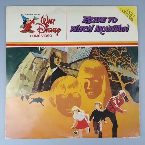 1975 Escape to Witch Mountain Extended Play Laserdisc Walt Disney Untested - 第 1/3 張圖片