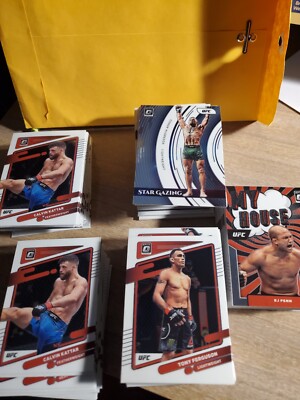 2022 Panini Donruss Optic UFC Base Set Singles - Complete your set!!