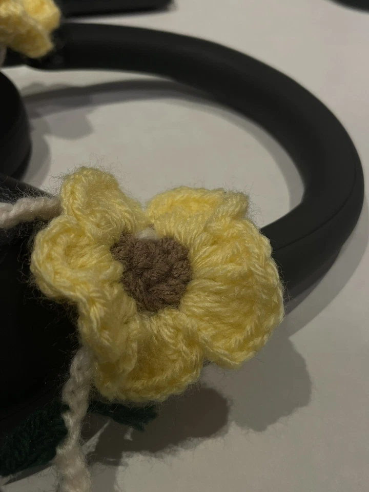 Accesorios para auriculares crochet buttercup (¡más baratos en etsy!!) Foto 4 de 4