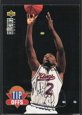 1994 Collector's Choice #188 Mitch Richmond Silver Signatures