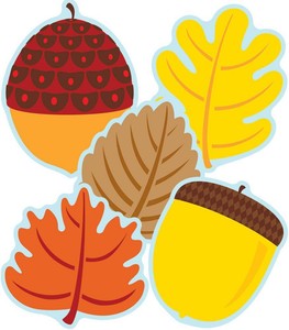 12ct Fall Leaf Cutouts