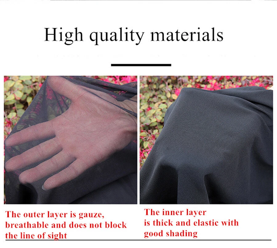 Sun Shade Shield Cover Curtain Visor Curtain For Car Side Rear Window 110x48cm - Изображение 4 из 4