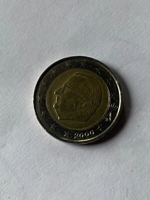 piéces de 2 Euro 2000 Belgique roi Albert II rare - Photo 1/2
