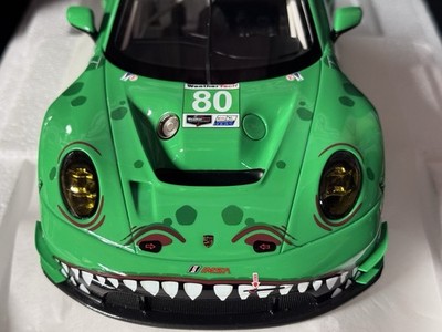 Porsche GT3 R AO Racing Rexy #80 GTD 2023 12h Sebring 1/18 Scale