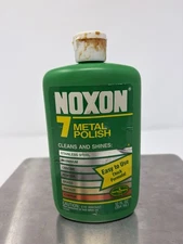 Noxon 7 Metal Polish Thick Formula Cleaner 12 oz Discontinued 1992 See Video