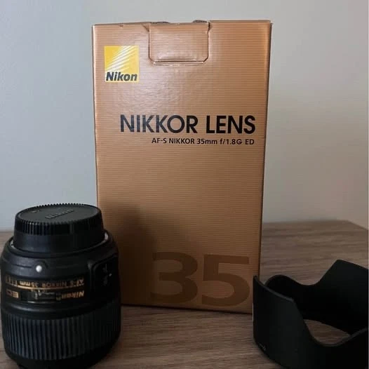 Nikon 35mm f/1.8 Camera Lenses for sale - eBay
