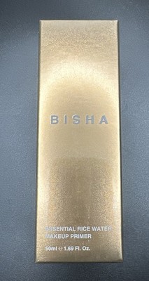 Bisha Essential Rice Water Makeup Primer 1.69fl.oz./50ml Full Size New & Sealed