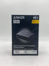 New ANKER Supercharged Multi-Port Desktop Charging System Ultra-Fast Charger A26