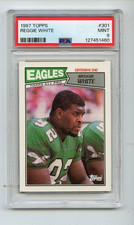 1987 TOPPS AMERICAN/UK #61 REGGIE WHITE EAGLES HOF PSA 9