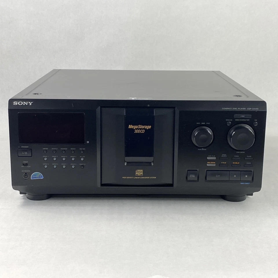 Sony CDP-CX355 Compact Disc Player - Parts Or Repair - Image 2 of 4