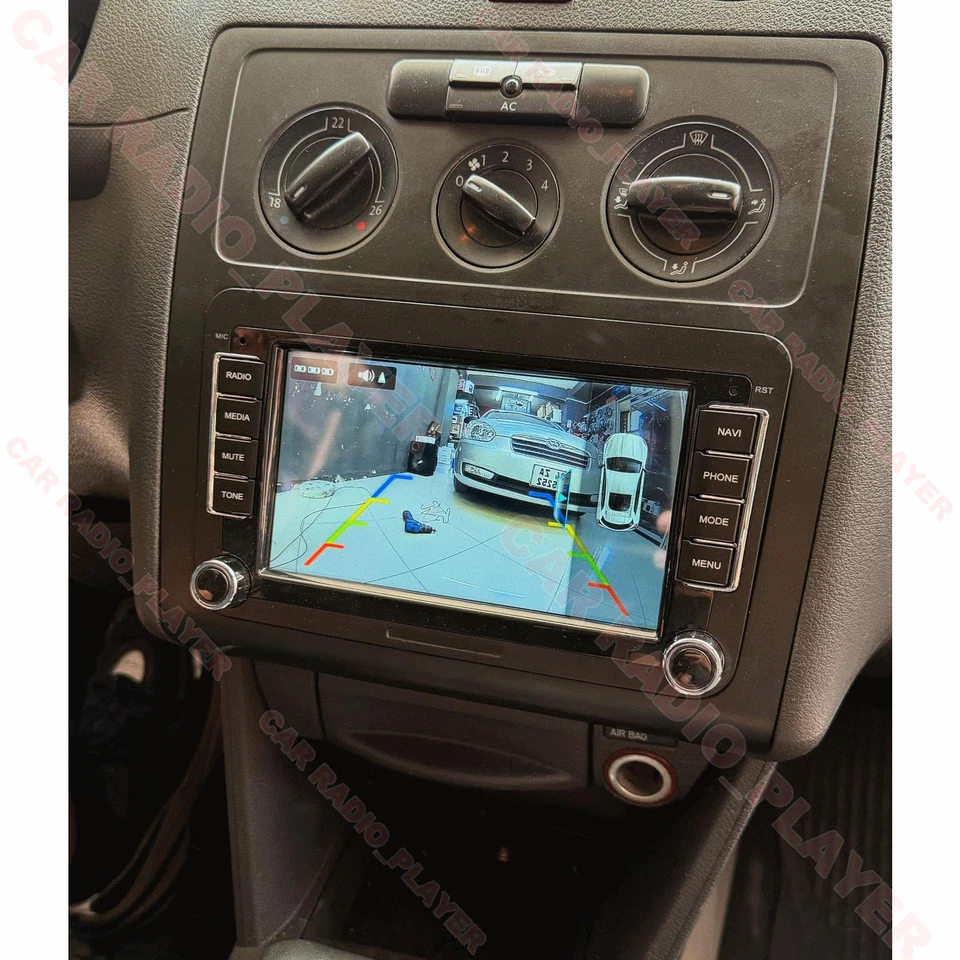 Android 14 Autoradio Für VW Caddy 2003-2013 Stereo Carplay GPS Nav BT+AHD Kamera - Bild 4 von 4