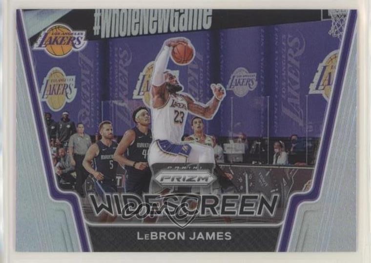 2020-21 Panini Prizm Widescreen Silver Prizm LeBron James #1 pe8