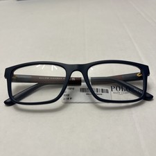 Ralph Lauren Polo Eyeglasses PH 2212 5303 Matte Navy Blue Square Frame 55-19 145