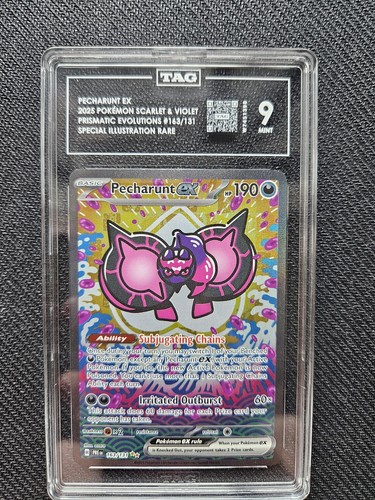 Pecharunt ex graded TAG 9 for sale on eBay