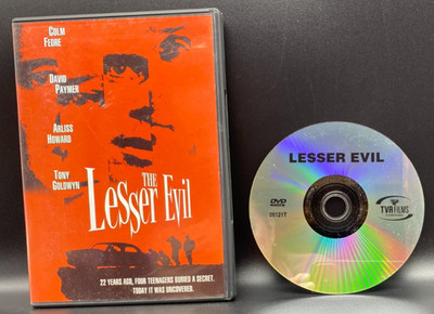 The Lesser Evil DVD 1998 Drama Thriller Good Condition Colm Feore Tony Goldwyn