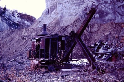 OCT 1975 Junky Old Mining Equipment  Slide CC-N