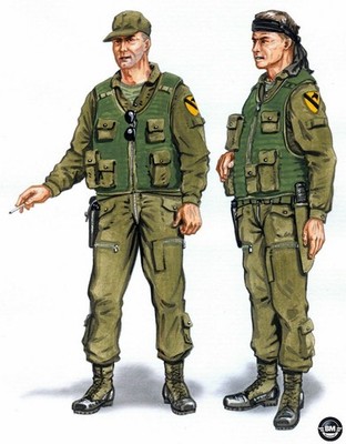 PlusModel Aero Line Crew UH-1 Huey Diorama Bausatz 1:48 Art. AL4048