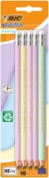 OłóWek BIC Evolution Pastel Z Gumką Blister 10 Szt. BIC