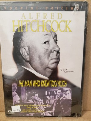 The Man Who Knew Too Much (DVD, 1934) new disc only & art #4273 - case is extra