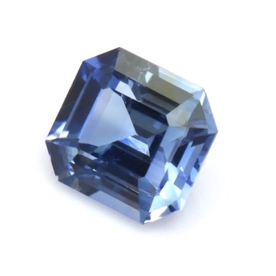 Ceylon (Sri Lanka) Asscher - Octagon Blue Sapphire 0.71CT | eBay