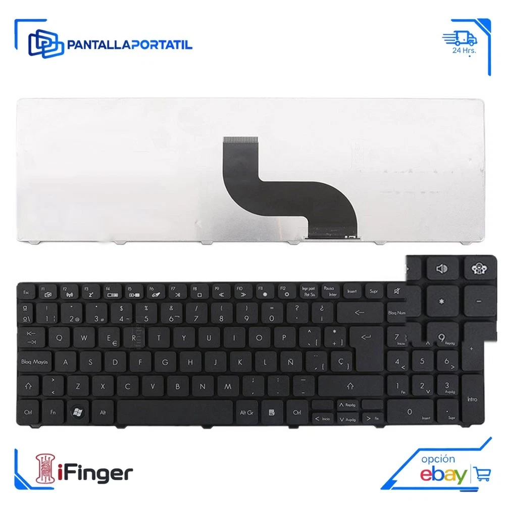 Teclado Español para portátil Packard Bell Easynote TK85 repuesto
