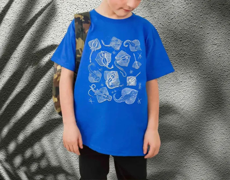 Manta Ray Stingray Vintage Comfort Tee Ocean Sea | eBay