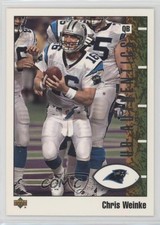 2002 UD Authentics Chris Weinke #12 fm0