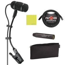 Liquid Audio Audio Technica PRO35 Cardioid Condenser Clip-on Instrument Micro...