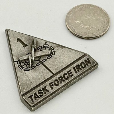 1st Armored Division Task Force Iron OIF 07-09 Army Challenge Coin