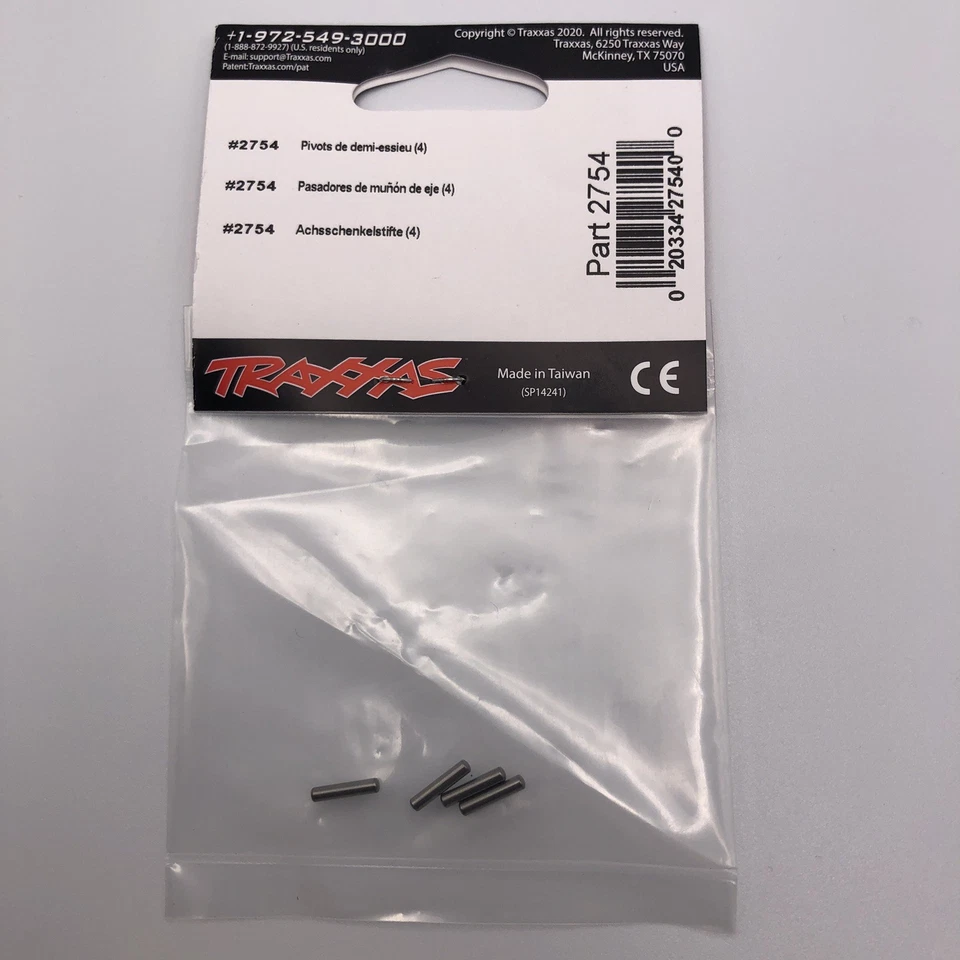Traxxas 2754 Stub Axle Pins (4) - Image 3 of 4