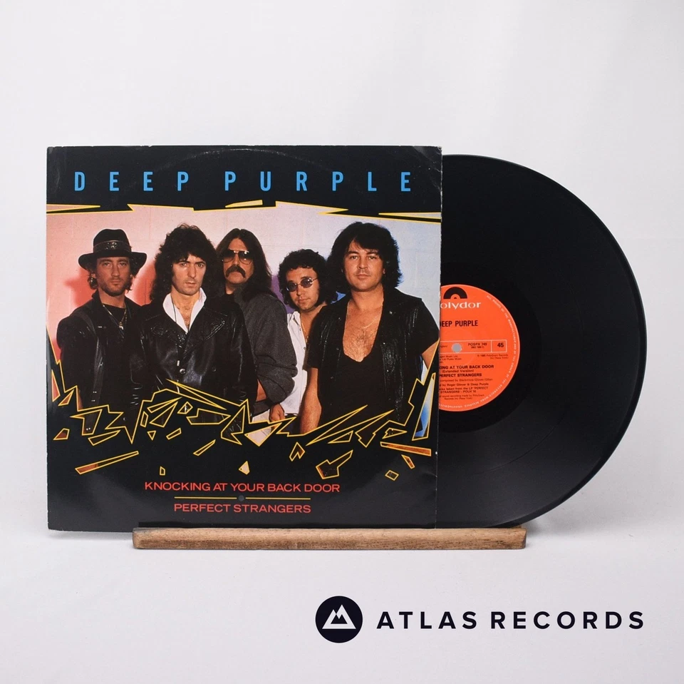 Deep Purple Knocking At Your Back Door 12" Single Vinyl Record - VG+/VG+ - Image 2 of 4