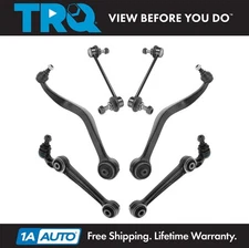 TRQ 6 pc Suspension Kit Lower Forward & Rearward Control Arms Sway Bar End Links