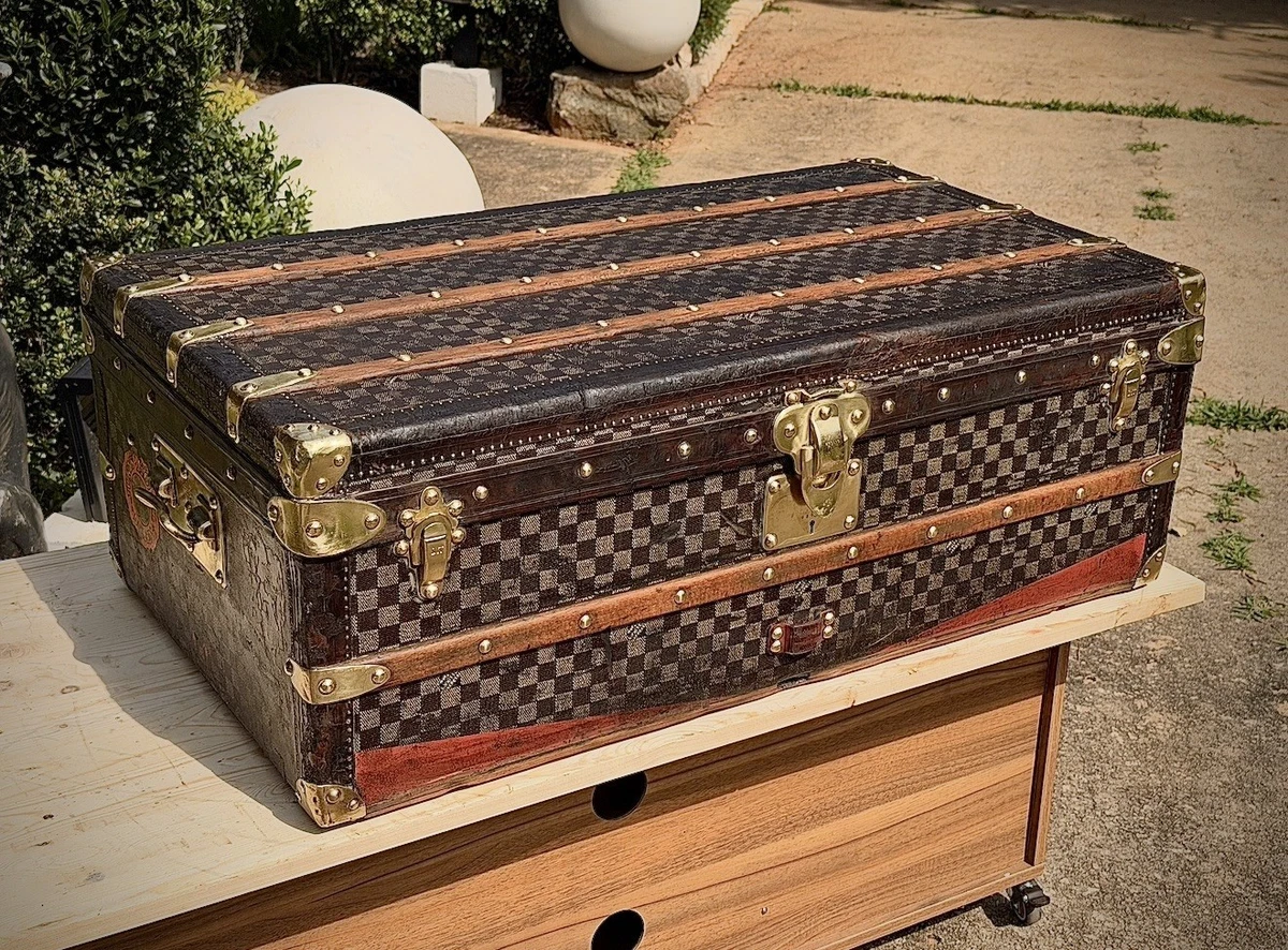Louis Vuitton Steamer Trunk for sale | eBay