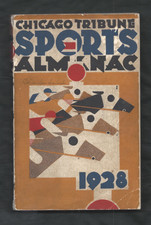 1928 Chicago Tribune Sports Almanac horse racing football boxing golf 336 pages