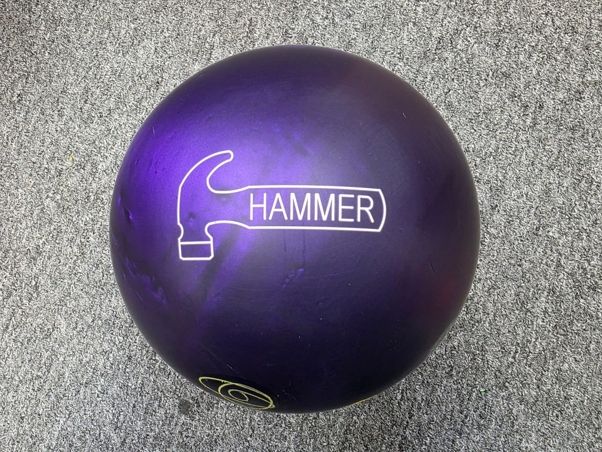 13 lbs USED HAMMER PURPLE URETHANE PEARL bowling ball | eBay