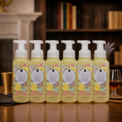 Bath & Body Works - Sweet Tea & Lemonade Foaming Hand Soap 8.75 oz   [6 Pack]