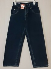 Boys Lee Sure 2 Fit Loose Straight Leg Jeans Size 8 Slim Adjustable Waist NWT