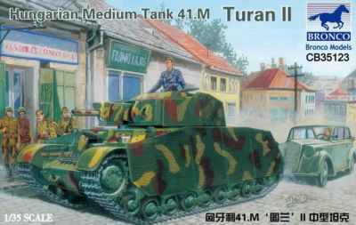 Bronco CB35123 1/35  Hungarian Medium Tank 41.M ''Turan'' II