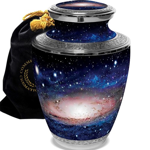 Milky Way Galaxy Cremation Urn, Cremation Urns Adult, Urns for Human Ashes
