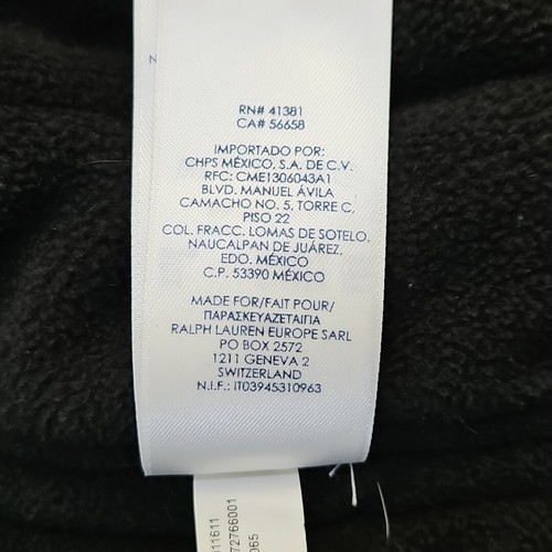 Chaps Heavy Coat Men's XL Navy Full Zip Stow-Away Hoodie Fleece Lined Drawstring - Picture 19 of 19